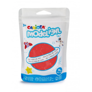 Carioca Modelight Pack de Pasta de Moldear Super Ligera - Elastica y Maleable - Se Seca al Aire - No Ensucia las Manos - Reutil