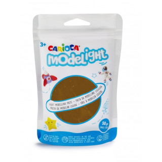 Pack Carioca Modelight 50gr Pasta de Moldear - Super Ligera - Elastica - Maleable - Se Seca al Aire - No Ensucia - Reutilizable
