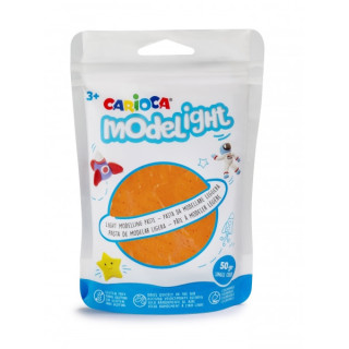 Carioca Modelight Pack de Pasta de Moldear Super Ligera - Elastica y Maleable - Se Seca al Aire - No Ensucia las Manos - Reutil