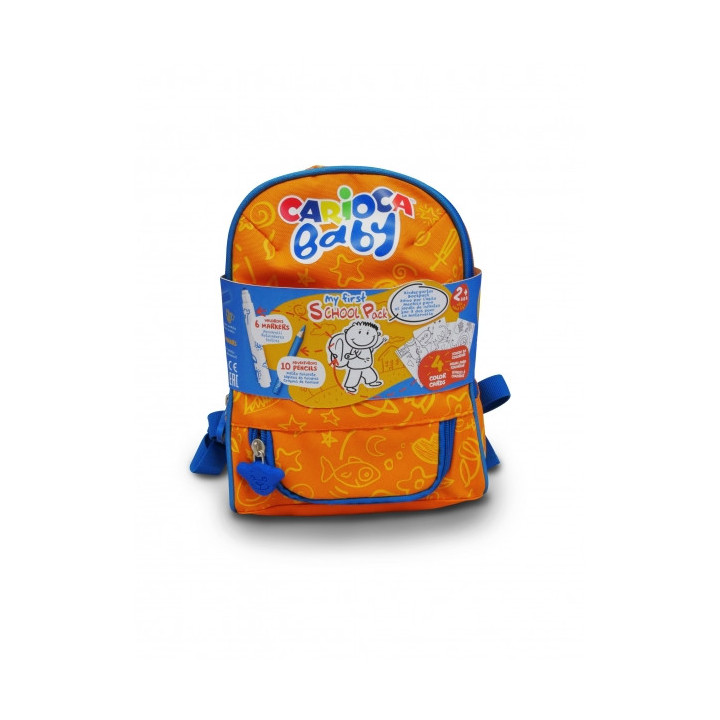 Carioca Mochila Baby 2+ Pack Mini Mochila de Alta Calidad - Apta para la Guarderia - Dos Compartimentos - Impermeable - Facil d