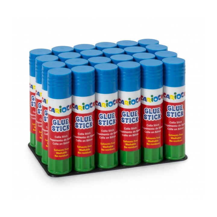 Carioca Expositor de 24 Pegamentos de Barra - Ideal para Casa