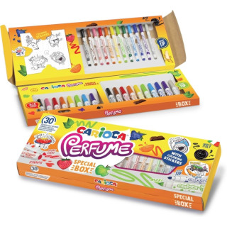 Carioca Perfume Pack de 30 Rotuladores Perfumados - 12 Punta Media