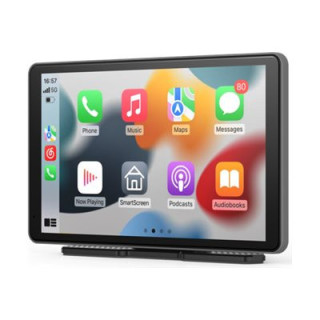 Urban Factory Duplee Pantalla de 7" para Coche - Fijacion al Parabrisas - Sistema Linux Multilengua - Carplay y Android Auto In