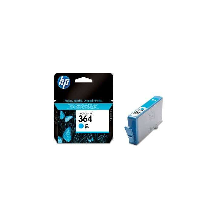 HP 364 Cyan Cartucho de Tinta Original - CB318EE