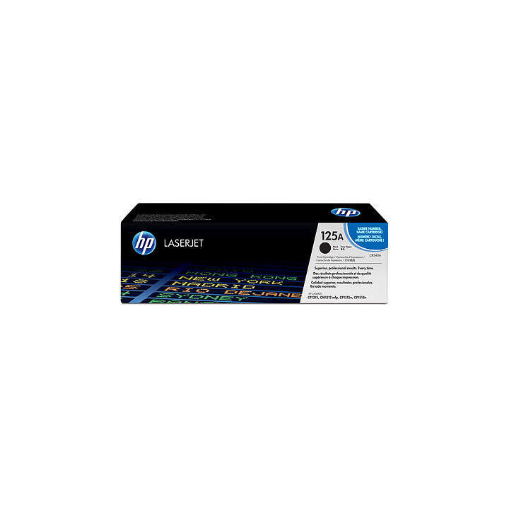 HP CB540A Negro Cartucho de Toner Original - 125A