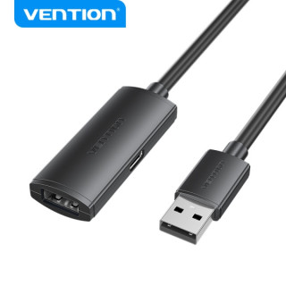 Vention Cable de Extension Activo USB 2.0 - Transferencia de Datos 480 Mbps - Conexion Estable - Construccion Duradera - Color