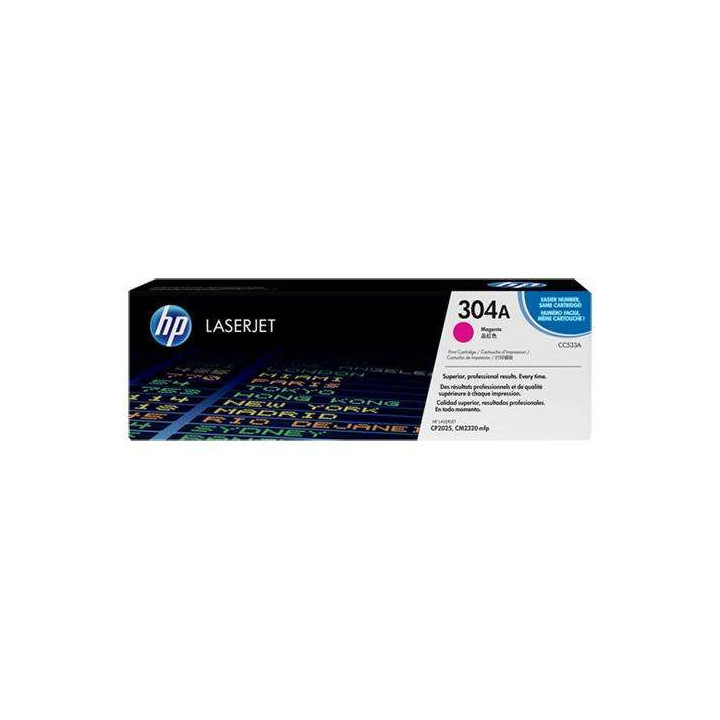 HP CC533A Magenta Cartucho de Toner Original - 304A