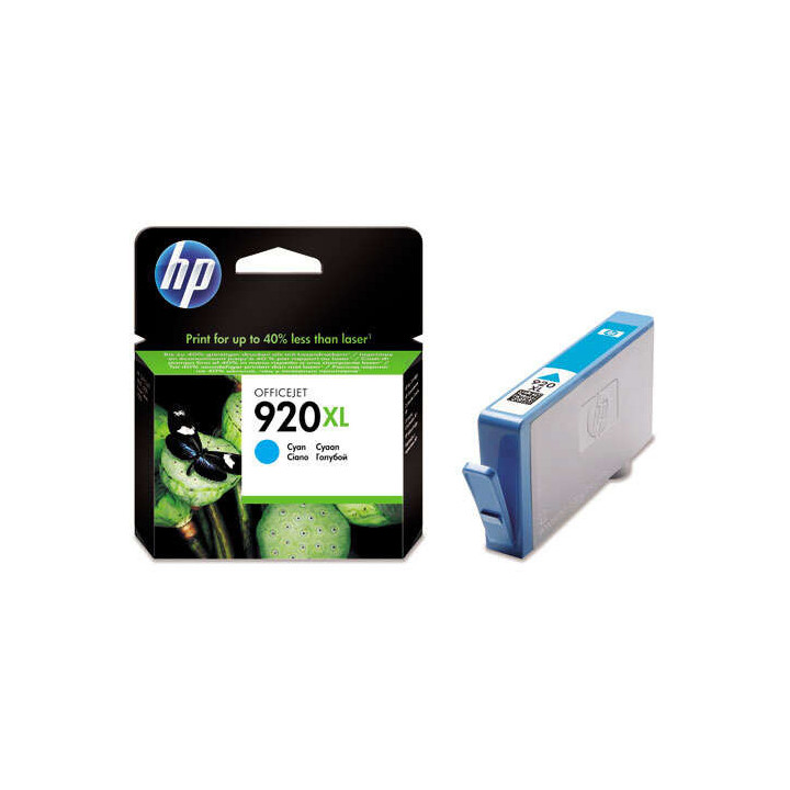 HP 920XL Cyan Cartucho de Tinta Original - CD972AE
