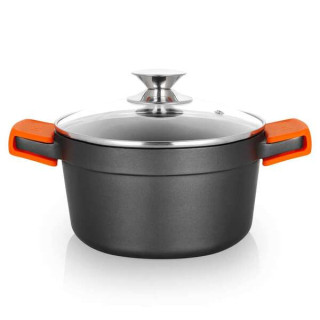 Orbegozo CDH 3020 - Cacerola de Aluminio Fundido Resistente - Versatilidad y Seguridad en la Cocina - Antiadherente y Apta para