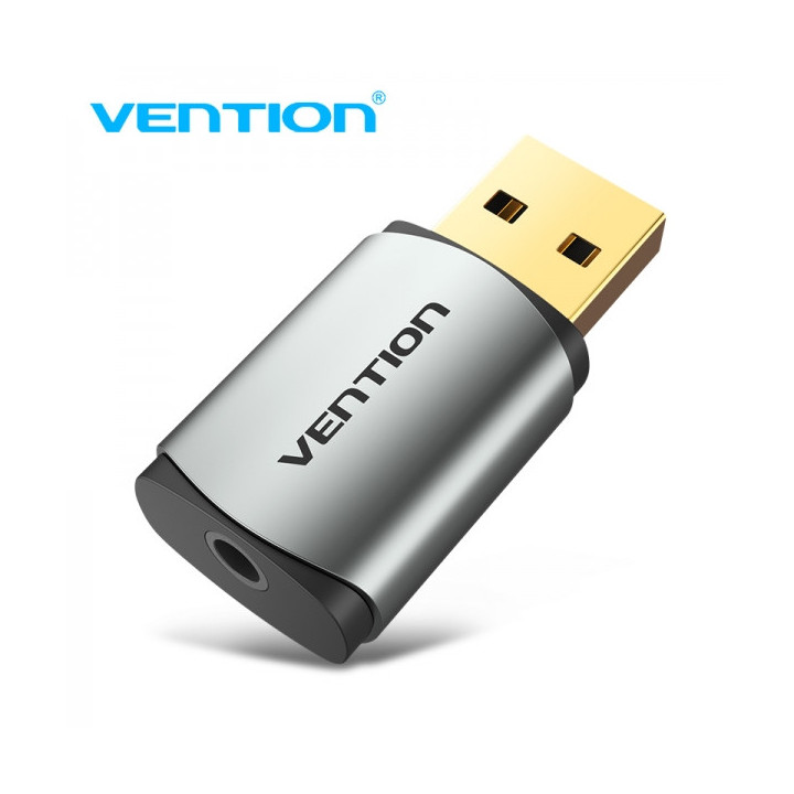 Vention Tarjeta de Sonido 2.1 - Color Gris