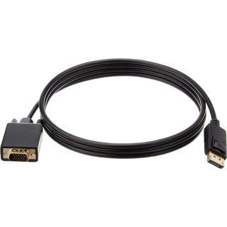 Urban Factory Adaptador DP Macho a VGA - Color Negro