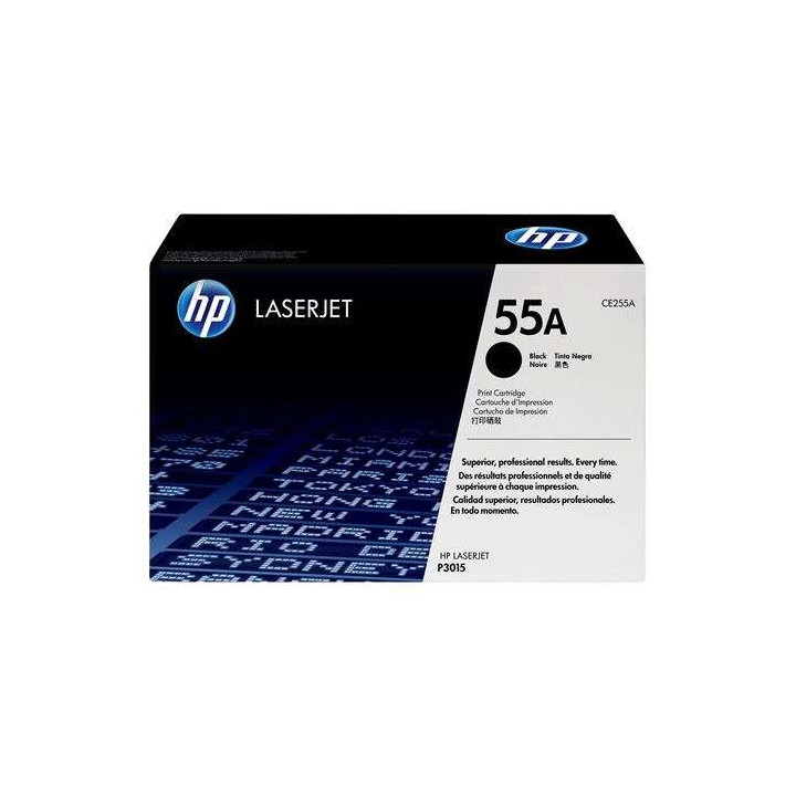 HP CE255A Negro Cartucho de Toner Original - 55A