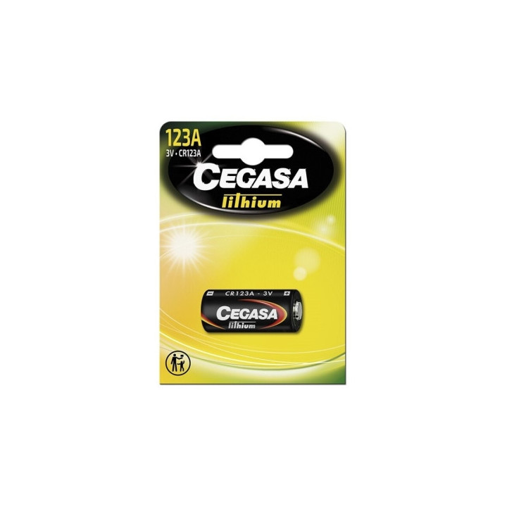 Cegasa Lithium CR123A Pack de 1 Pila 123A 3V