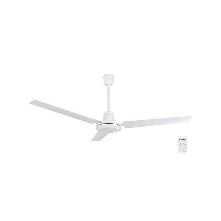 Orbegozo CF 85120 Ventilador de Techo Potente y Eficiente - 3 Aspas para Gran Caudal de Aire - 5 Velocidades de Ventilacion