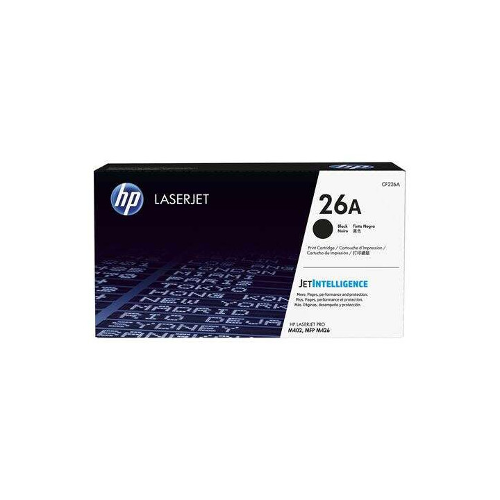 HP CF226A Negro Cartucho de Toner Original - 26A
