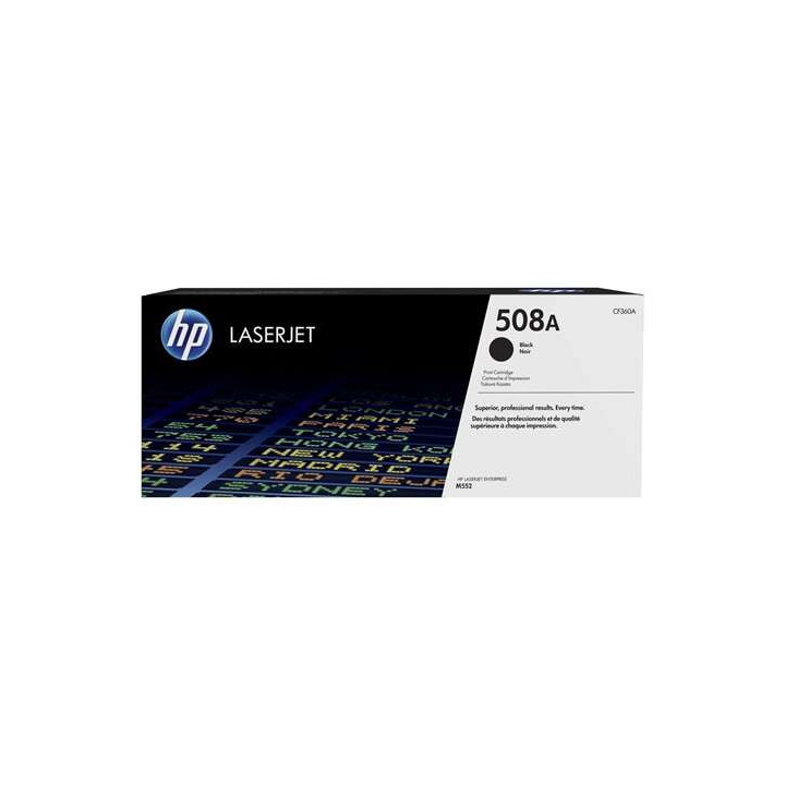 HP CF360A Negro Cartucho de Toner Original - 508A
