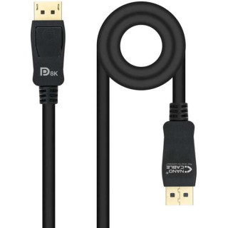 Nanocable Cable DisplayPort 1.4 Macho a DisplayPort 1.4 Macho 3m - Certificado VESA - Color Negro