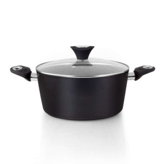 Orbegozo CFM 2022 Fundicook Cacerola de Aluminio Forjado con Capacidad de 5.09L - Antiadherente Libre de Pfoa - Mango Ergonomic