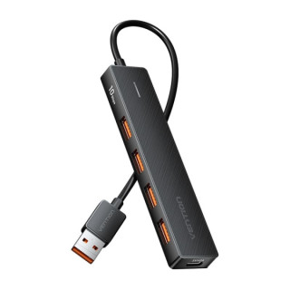 Vention HUB 5 en 1 USB-A 3.2 Gen2 a 4xUSB 3.2 Gen2/USB-C 10G - 0.15m - Color Negro