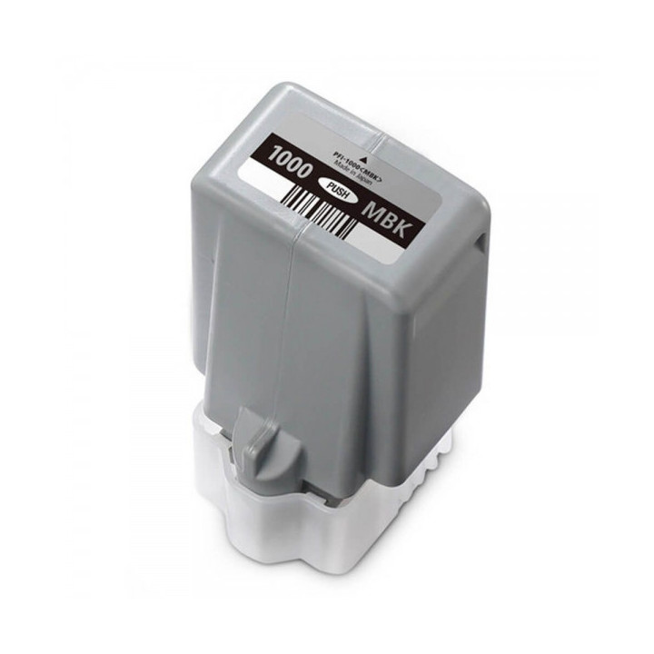 Canon PFI1000 Negro Mate Cartucho de Tinta Pigmentada Generico - Reemplaza PFI1000MBK/0545C001