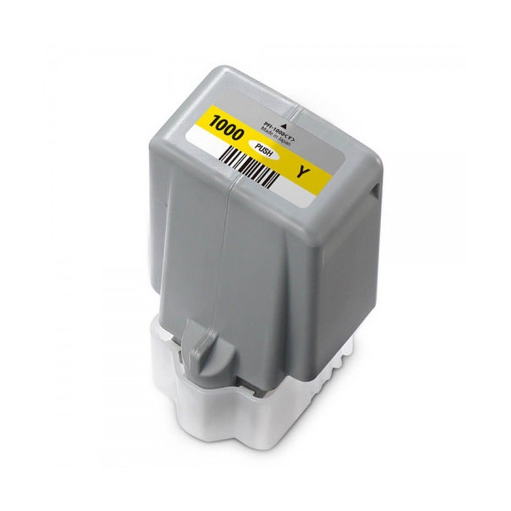 Canon PFI1000 Amarillo Cartucho de Tinta Pigmentada Generico - Reemplaza PFI1000Y/0549C001