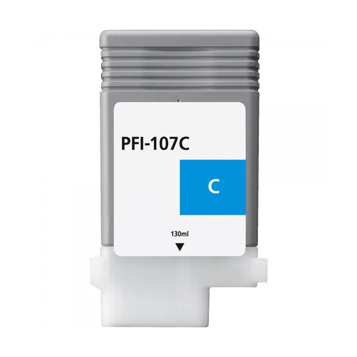 Canon PFI107 Cyan Cartucho de Tinta Generico - Reemplaza PFI107C/6706B001
