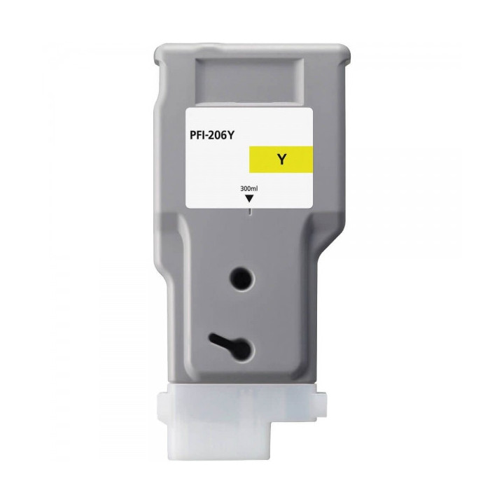 Canon PFI206 Amarillo Cartucho de Tinta Pigmentada Generico - PFI206Y/5306B001