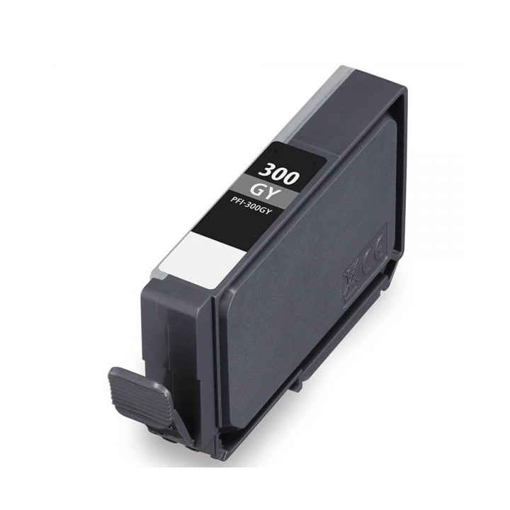 Canon PFI300 Gris Cartucho de Tinta Pigmentada Generico - Reemplaza 4200C001/PFI300GY