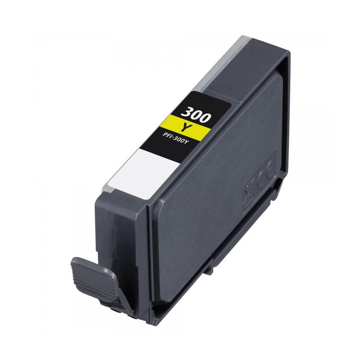 Canon PFI300 Amarillo Cartucho de Tinta Pigmentada Generico - Reemplaza 4196C001/PFI300Y