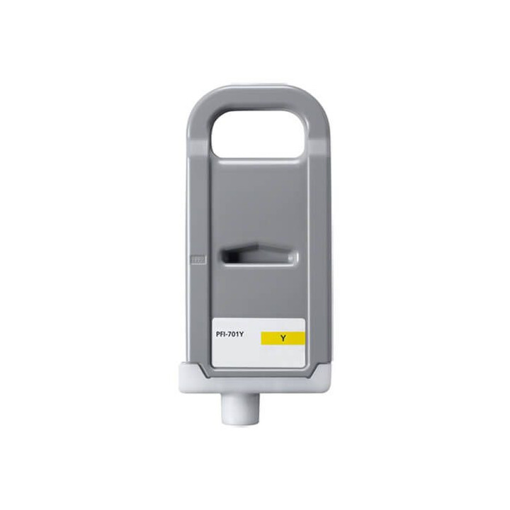 Canon PFI701/PFI301 Amarillo Cartucho de Tinta Pigmentada Generico - Reemplaza 0903B001/1489B001