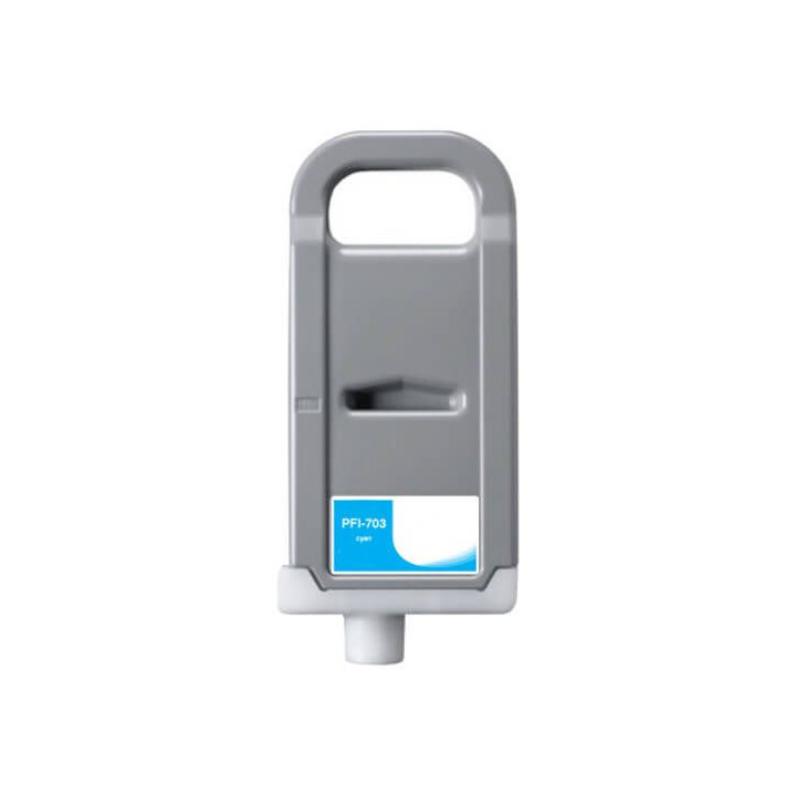 Canon PFI703/PFI303 Cyan Cartucho de Tinta Pigmentada Generico - Reemplaza 2964B001/2959B001