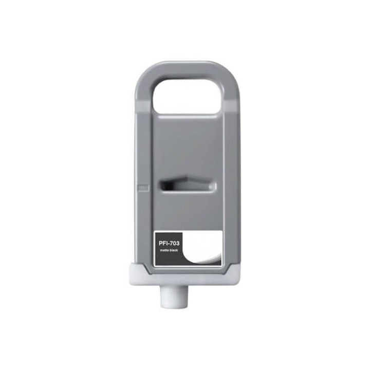 Canon PFI703/PFI303 Negro Mate Cartucho de Tinta Pigmentada Generico - Reemplaza 2962B001/2957B001