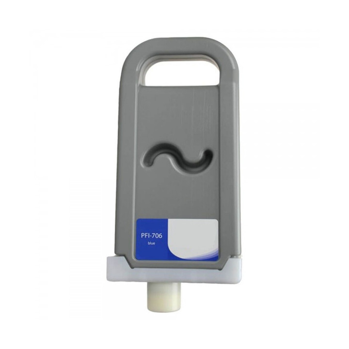Canon PFI706 Blue Cartucho de Tinta Pigmentada Generico - Reemplaza 6689B001
