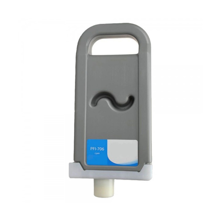 Canon PFI706 Cyan Cartucho de Tinta Pigmentada Generico - Reemplaza 6682B001