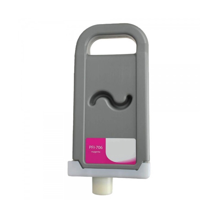Canon PFI706 Magenta Cartucho de Tinta Pigmentada Generico - Reemplaza 6683B001