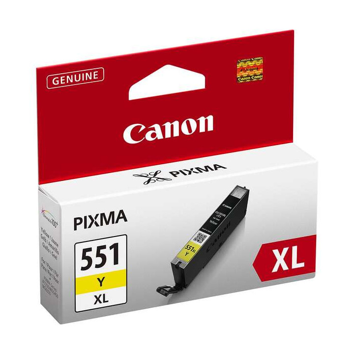 Canon CLI551XL Amarillo Cartucho de Tinta Original - 6446B001
