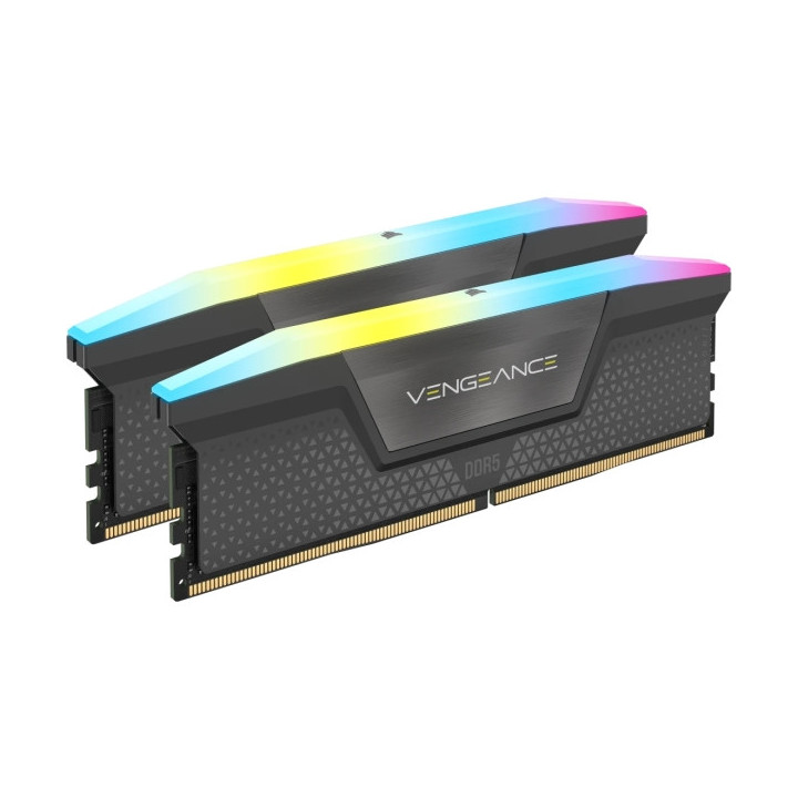 Corsair Vengeance Memoria DDR5 64GB 2x32GB PC6000 RGB - Color Negro