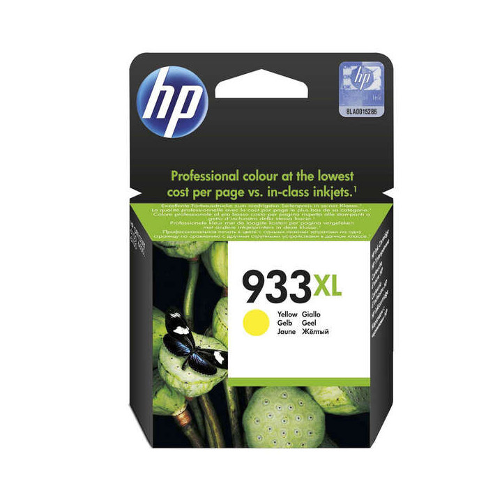 HP 933XL Amarillo Cartucho de Tinta Original - CN056AE