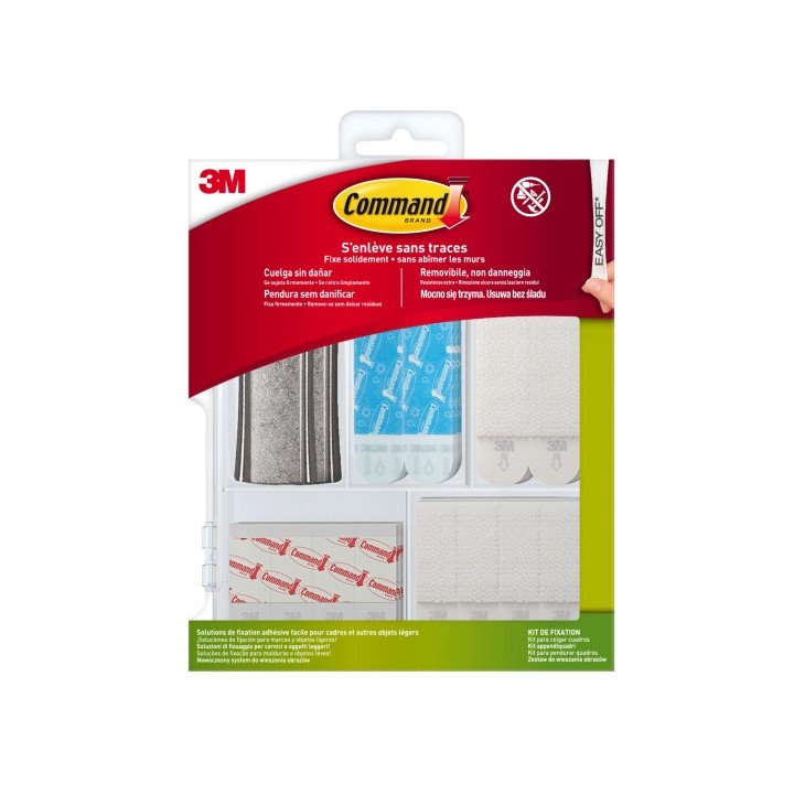 Command Kit Surtido de Fijacion Adhesiva - Colores Surtidos