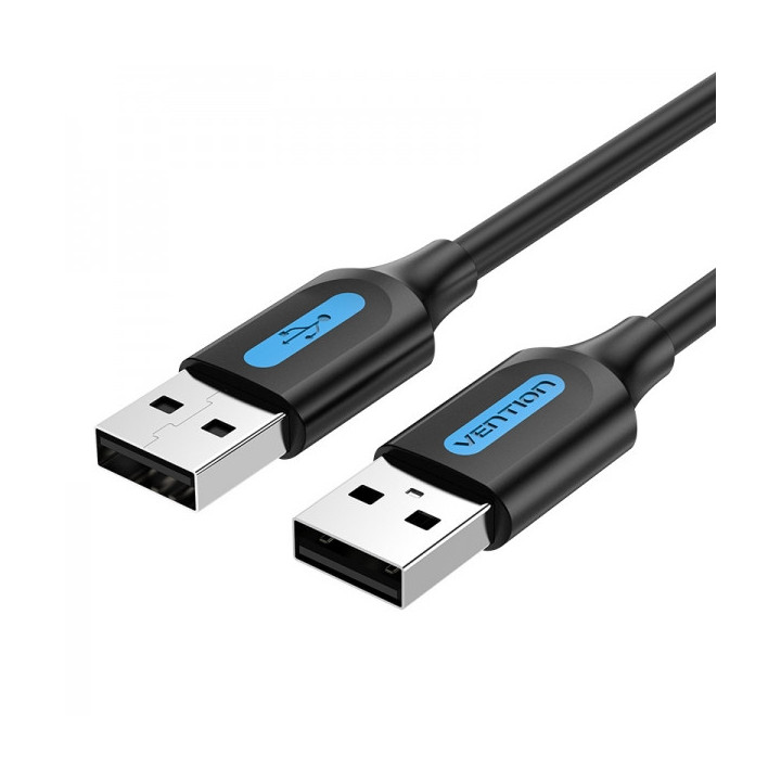 Vention Cable USB 2.0 Macho a USB Macho - 2m - Color Negro