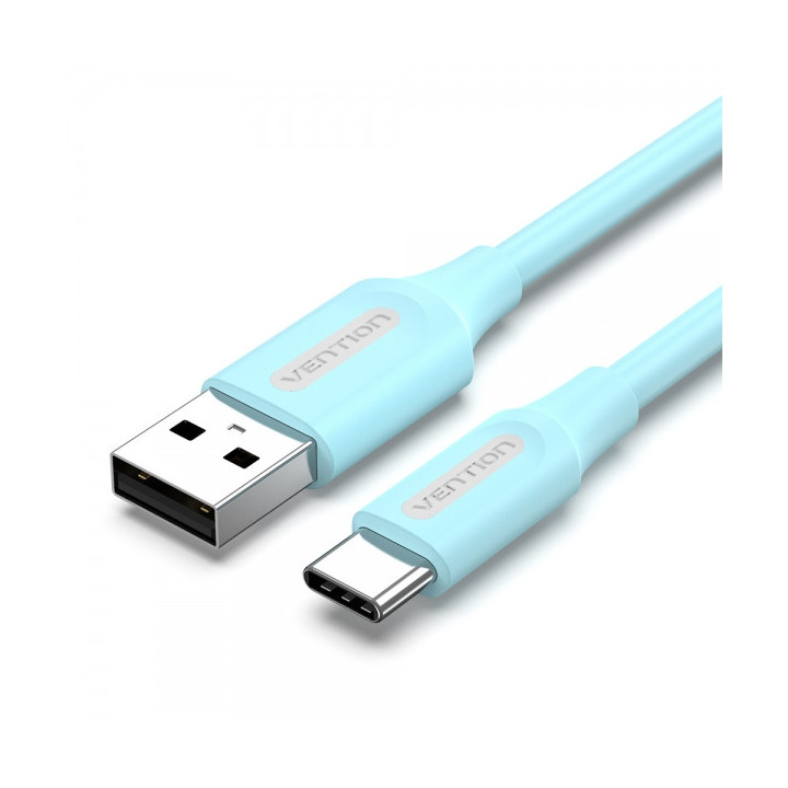 Vention Cable USB-A Macho a USB-C Macho - 1.5m - 3A 60W 480Mbps - Color Azul