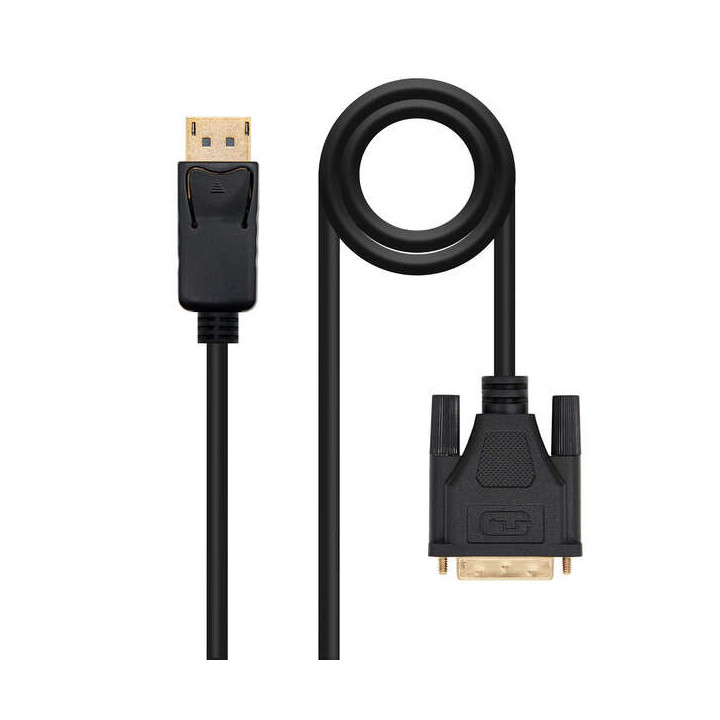Nanocable Cable Conversor Displayport/M A Dvi/M - 1.0m - Color Negro