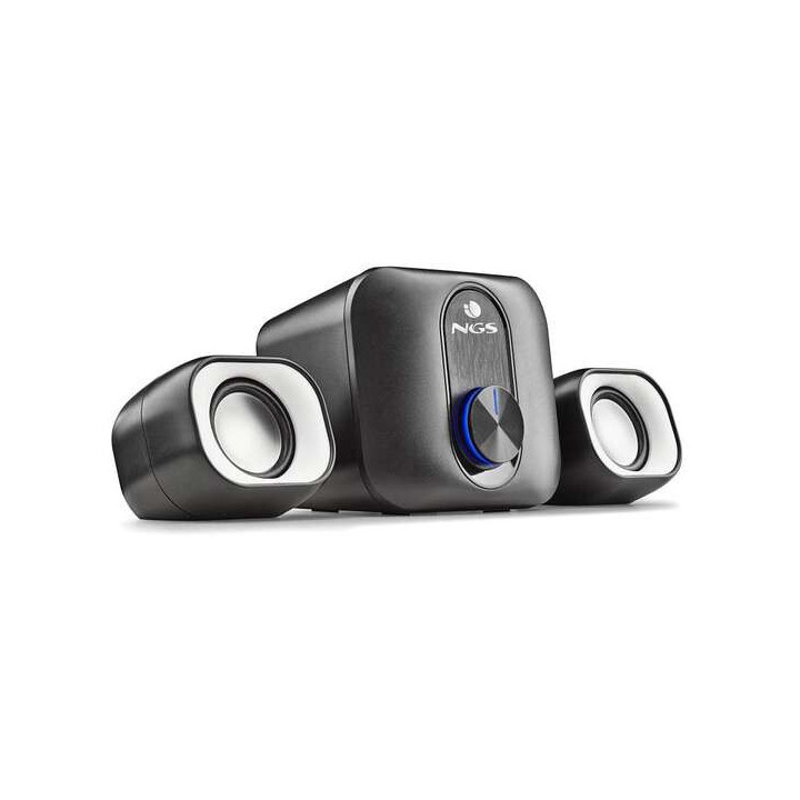 NGS Comet 2.1 Altavoces para PC USB 2.1 20W con Subwoofer - Conexion Jack 3.5mm - Controles en Altavoz