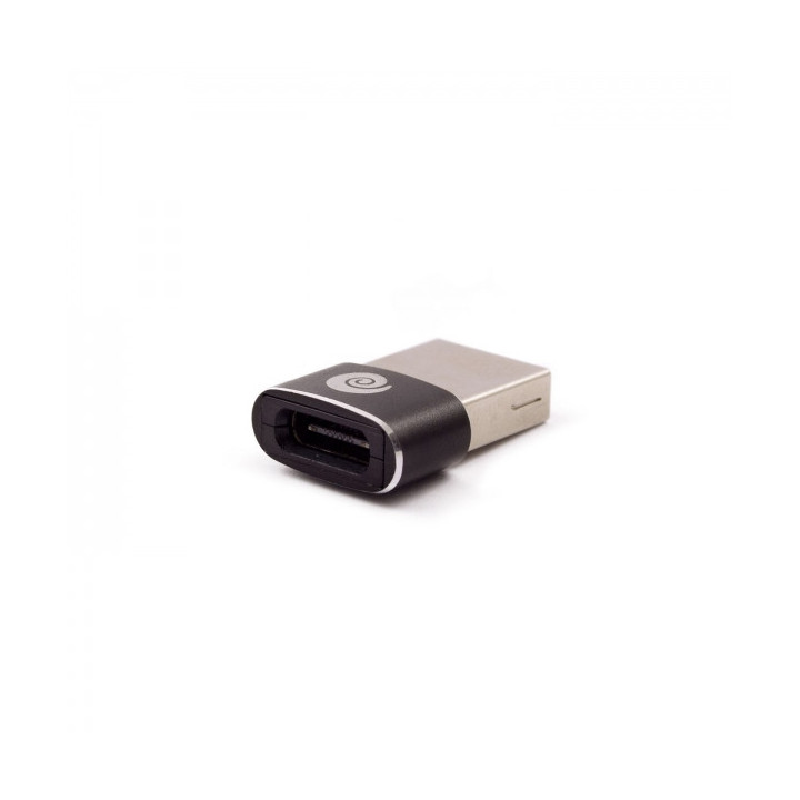 Coolbox Adaptador USB-A a USB-C - Color Negro