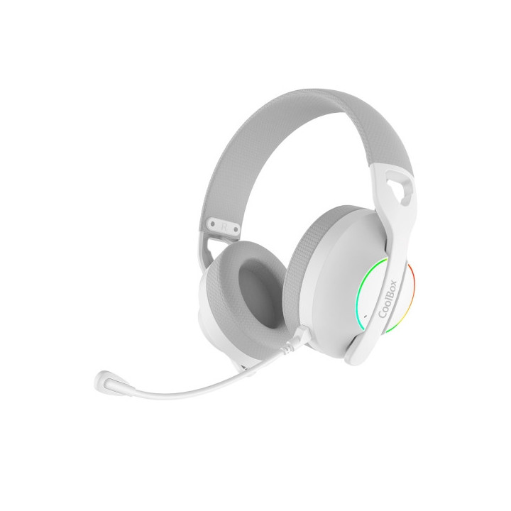 Coolbox WB01 Auriculares Gaming Inalambricos con Microfono - Conectividad Bluetooth 5.4