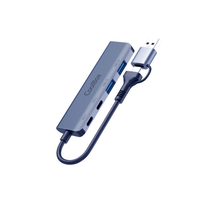 CoolBox HUB4 Lite USB-C/A - 2x USB-C