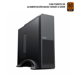 CoolBox T313 Slim Caja Torre Micro ATX