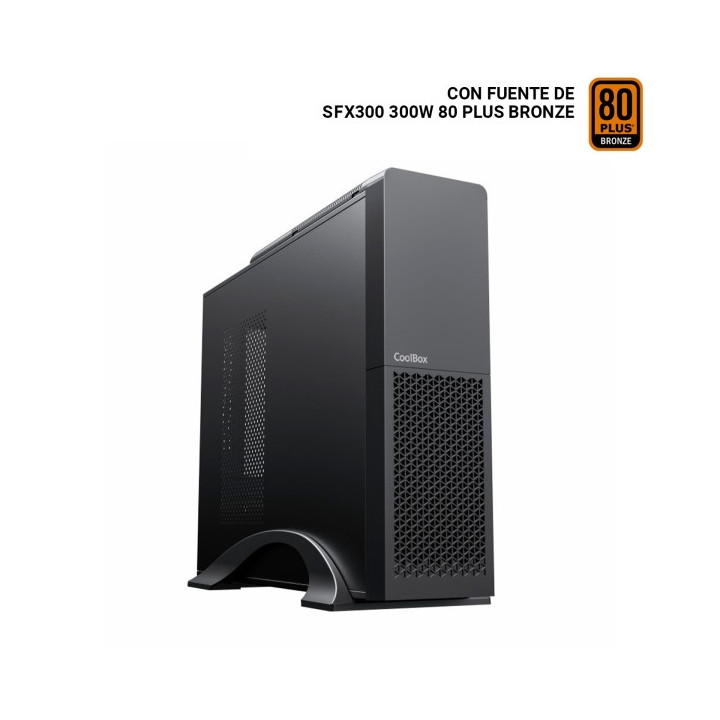 CoolBox T313-BZ Slim Caja Torre Micro ATX