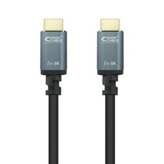 Nanocable Cable HDMI 2.1 Iris 8K A/M-A/M 1.5m - Color Negro