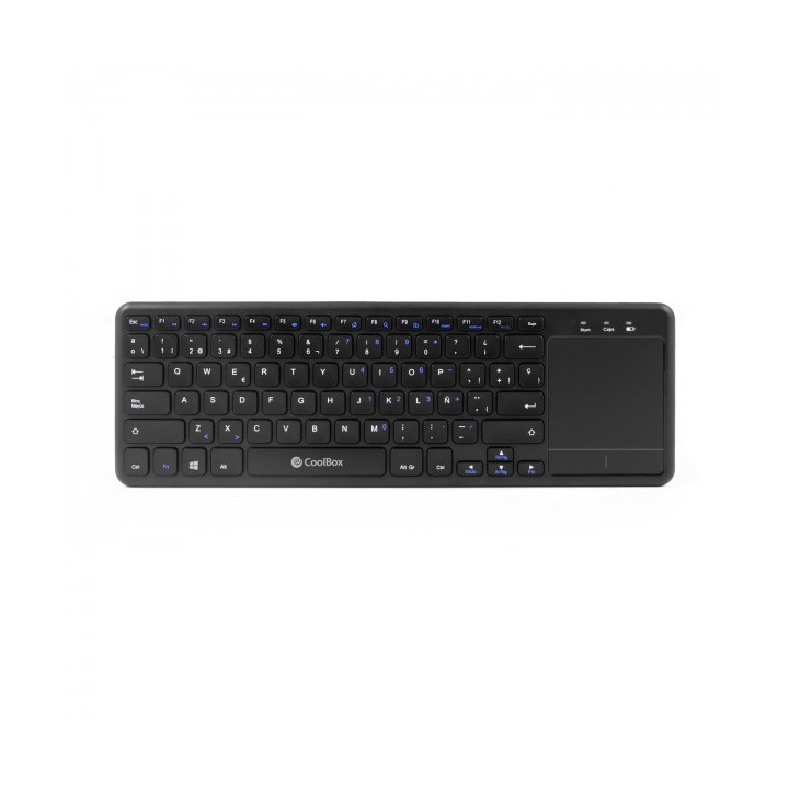 Coolbox TEW01-BK Teclado Inalambrico Touchpad - PC